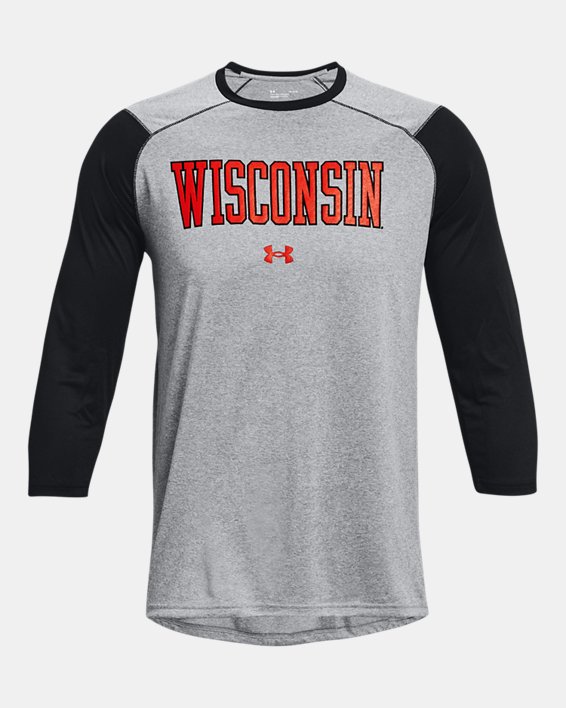 Men's UA Tech™ Collegiate Baseball T-Shirt, Black, pdpMainDesktop image number 3